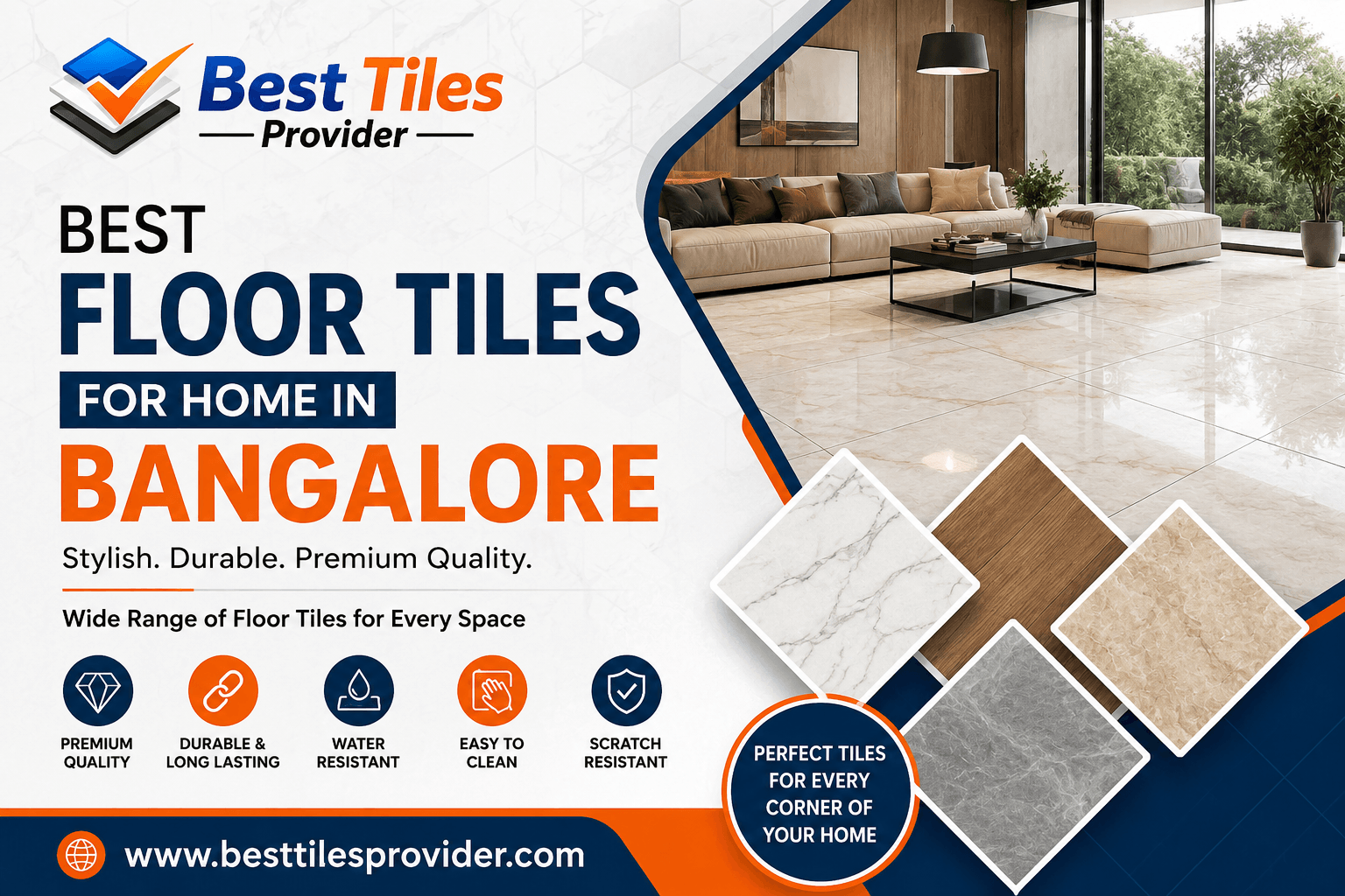 Best Floor Tiles for Home in Bangalore – Complete Buying Guide (2026)