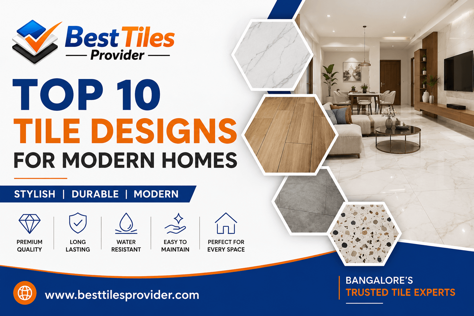 Top 10 Tile Designs for Modern Homes